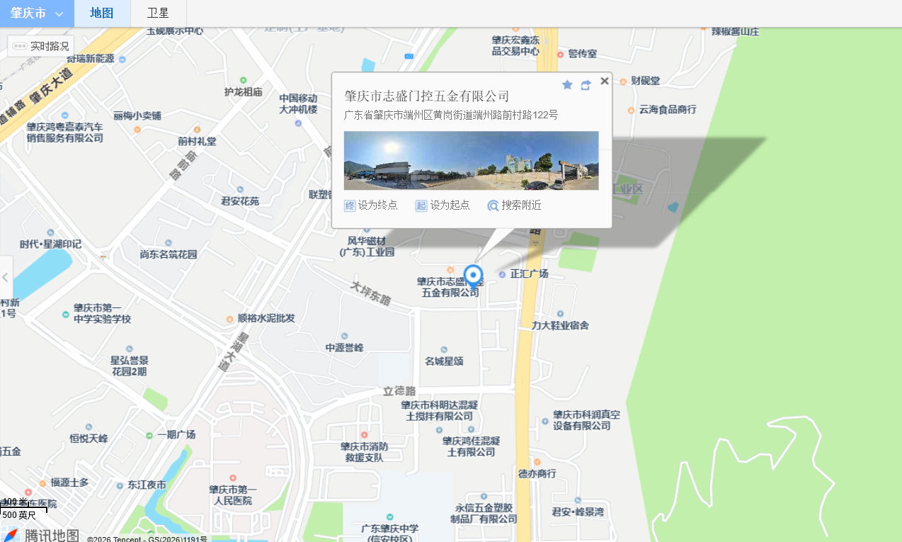 公司位置地图